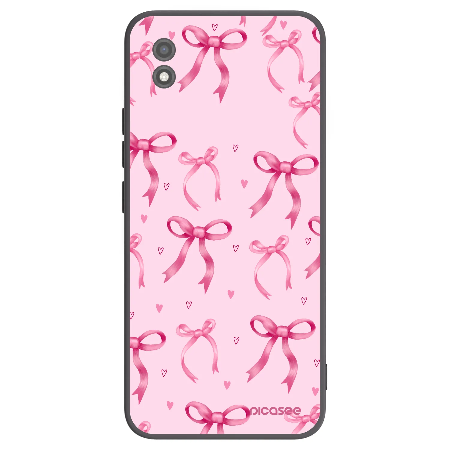 Picasee silikonowe czarne etui na Realme C11 (2021) - Bow Aesthetic
