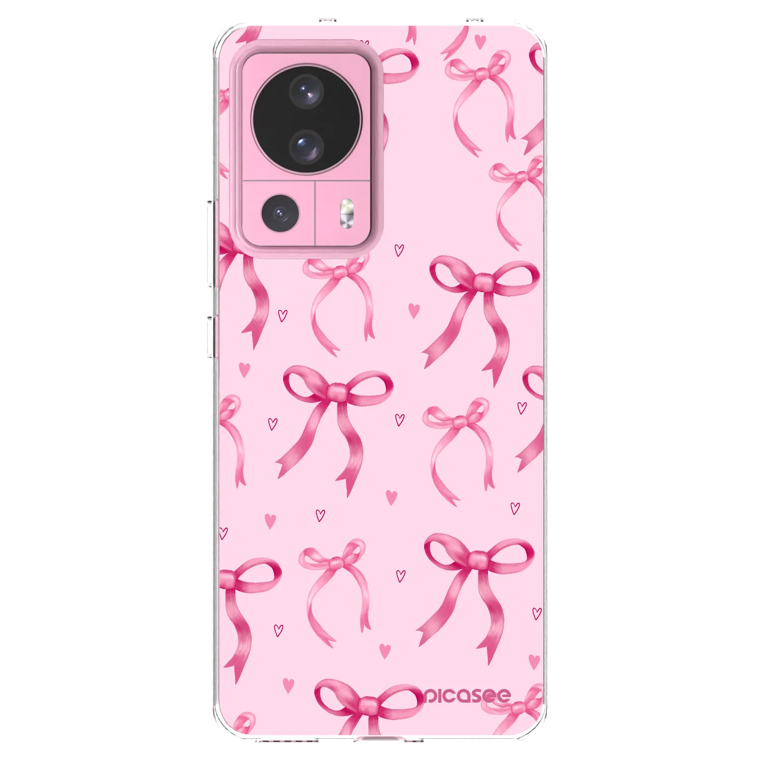 Picasee silikonowe przeźroczyste etui na Xiaomi 13 Lite - Bow Aesthetic