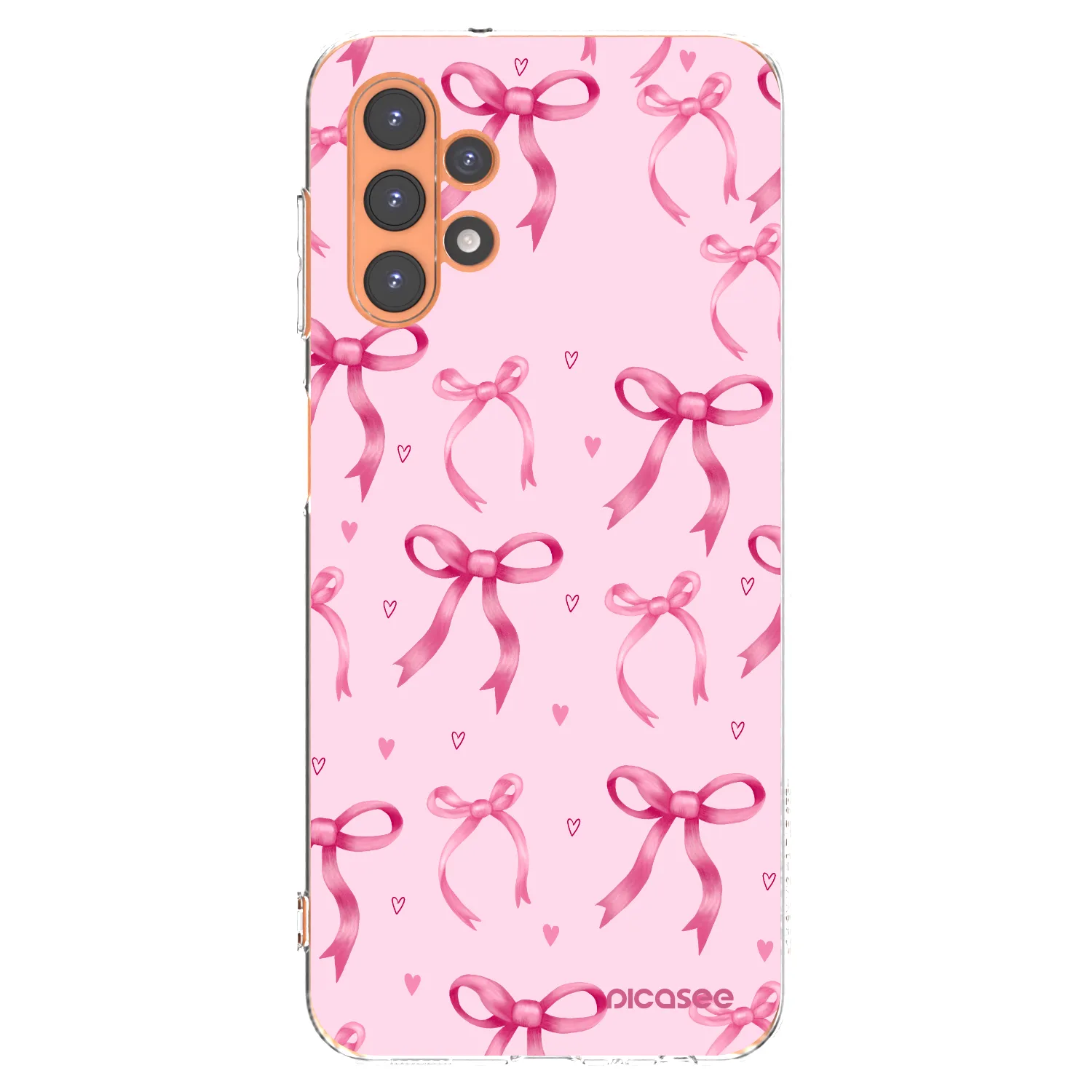 Picasee silikonowe przeźroczyste etui na Samsung Galaxy A13 5G - Bow Aesthetic