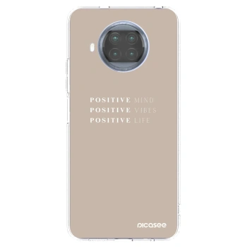 Picasee silikonowe przeźroczyste etui na Xiaomi Mi 10T Lite - Positive Vibes
