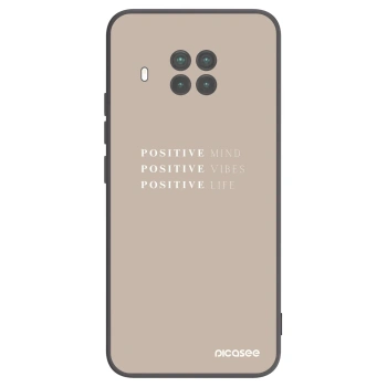 Picasee silikonowe czarne etui na Xiaomi Mi 10T Lite - Positive Vibes