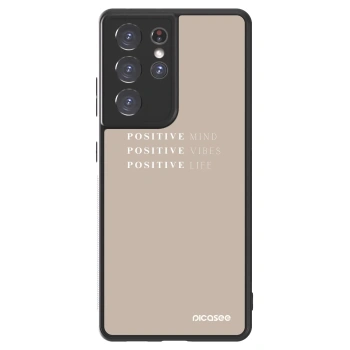 Picasee ULTIMATE CASE na Samsung Galaxy S21 Ultra 5G G998B - Positive Vibes