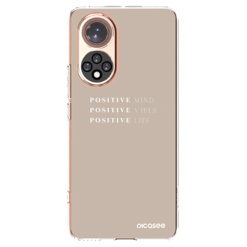 Picasee silikonowe przeźroczyste etui na Honor 50 5G - Positive Vibes