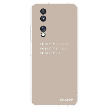 Picasee silikonowe przeźroczyste etui na Honor 70 - Positive Vibes
