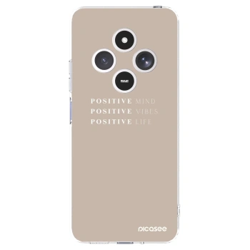 Picasee silikonowe przeźroczyste etui na Xiaomi Redmi 14C - Positive Vibes