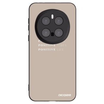 Picasee silikonowe czarne etui na Honor Magic7 Pro 5G - Positive Vibes