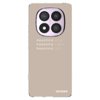 Picasee silikonowe przeźroczyste etui na Xiaomi Redmi Note 14 Pro 4G - Positive Vibes