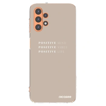 Picasee silikonowe przeźroczyste etui na Samsung Galaxy A13 5G - Positive Vibes