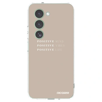 Picasee silikonowe przeźroczyste etui na Xiaomi Redmi 15 5G - Positive Vibes