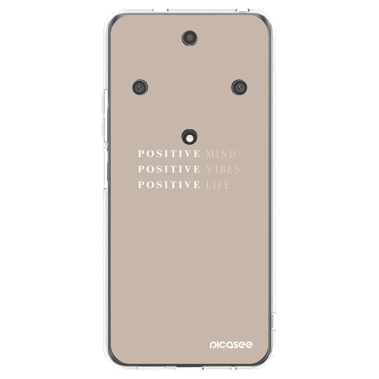 Picasee silikonowe przeźroczyste etui na Honor Magic5 Lite 5G - Positive Vibes