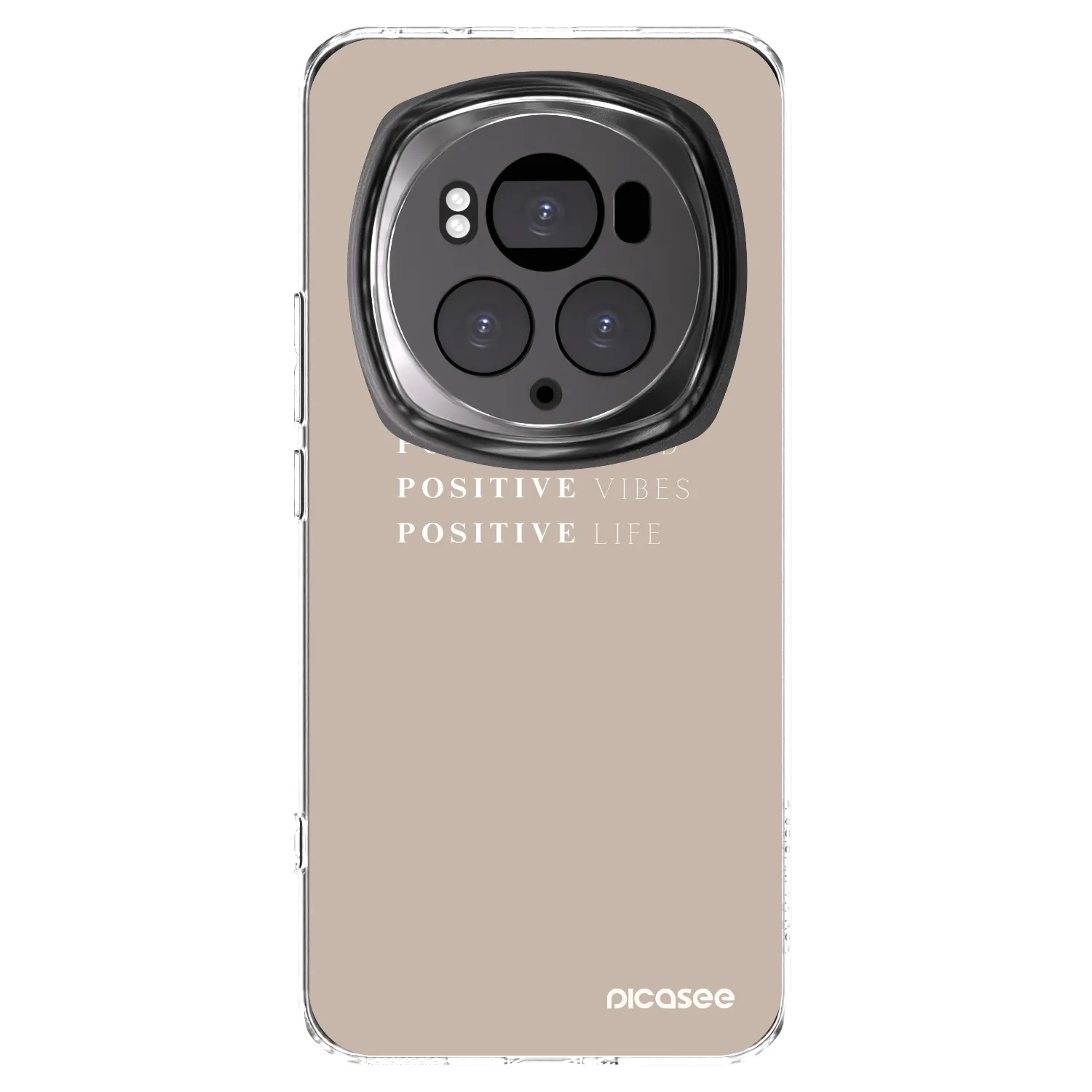 Picasee silikonowe przeźroczyste etui na Honor Magic6 Pro - Positive Vibes
