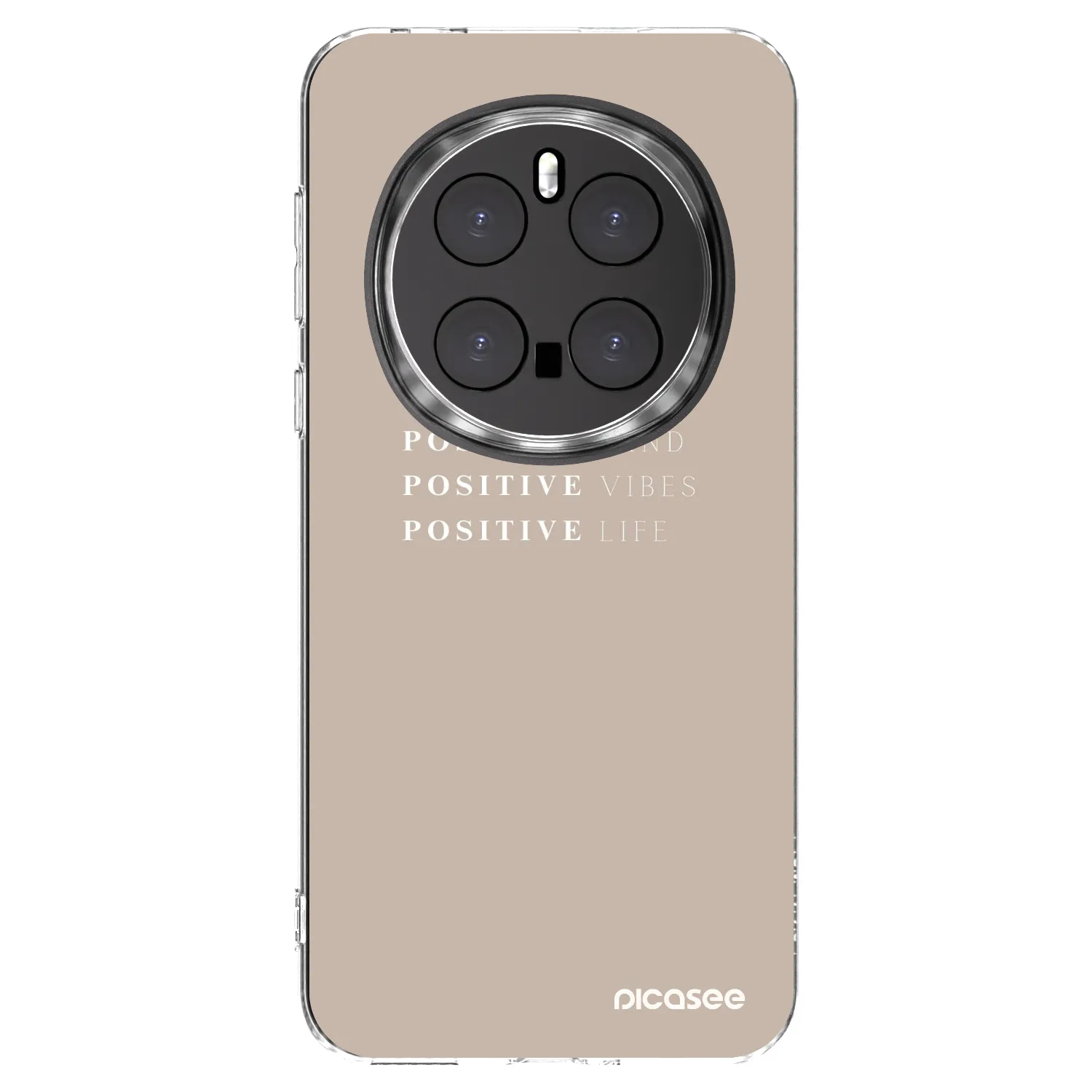 Picasee silikonowe przeźroczyste etui na Honor Magic7 Pro 5G - Positive Vibes