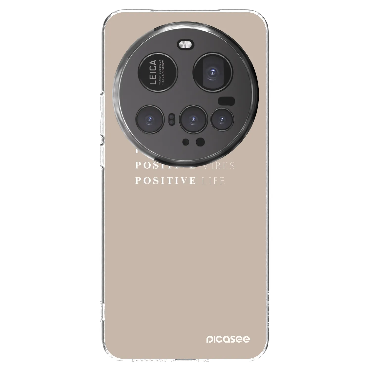 Picasee silikonowe przeźroczyste etui na Xiaomi 15 Ultra - Positive Vibes
