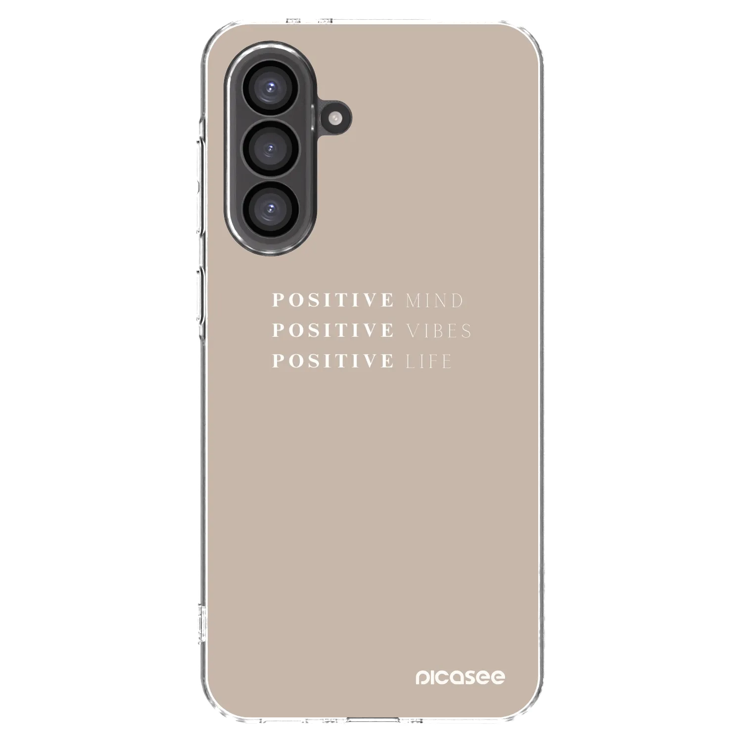 Picasee silikonowe przeźroczyste etui na Samsung Galaxy A56 5G A566B - Positive Vibes