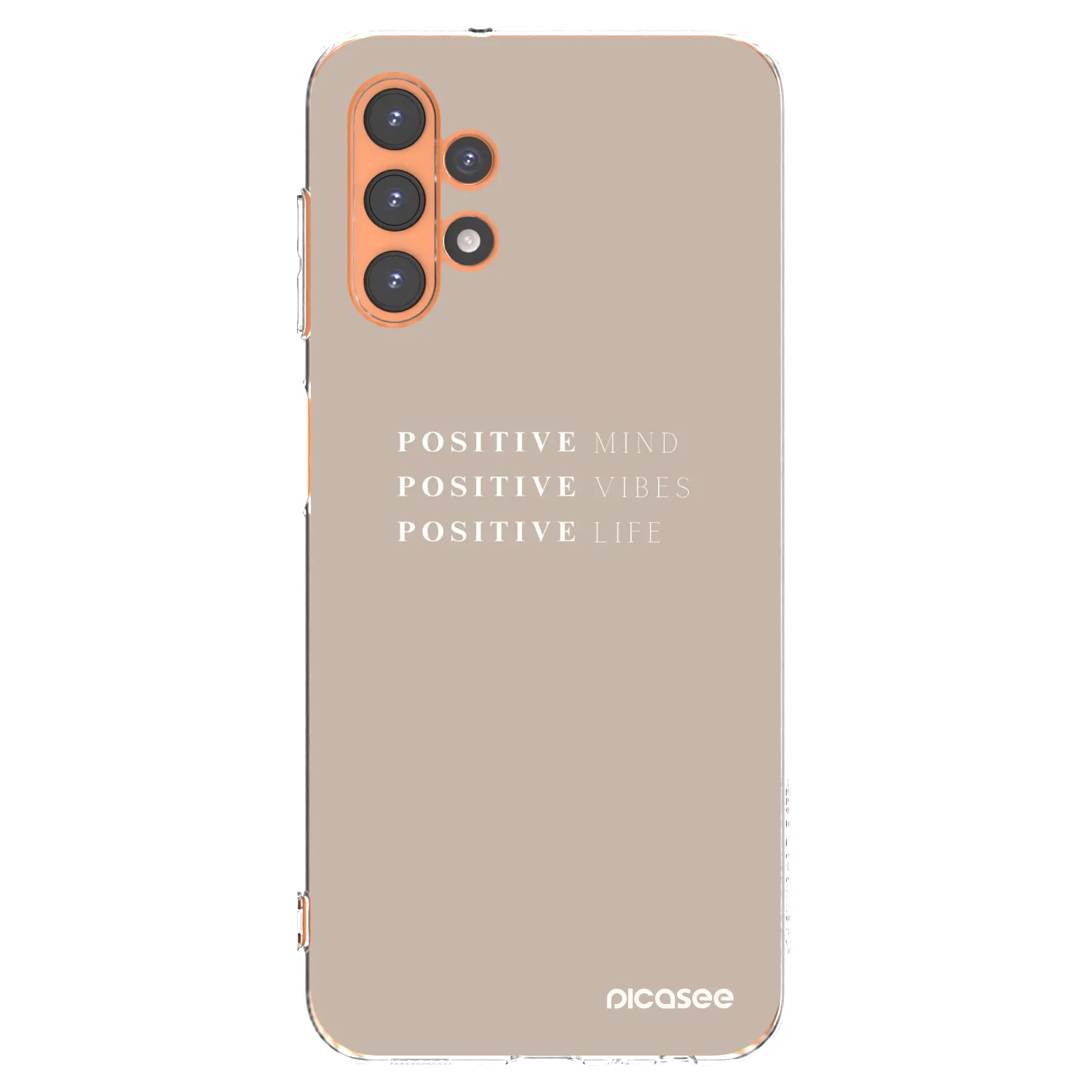 Picasee silikonowe przeźroczyste etui na Samsung Galaxy A13 5G - Positive Vibes