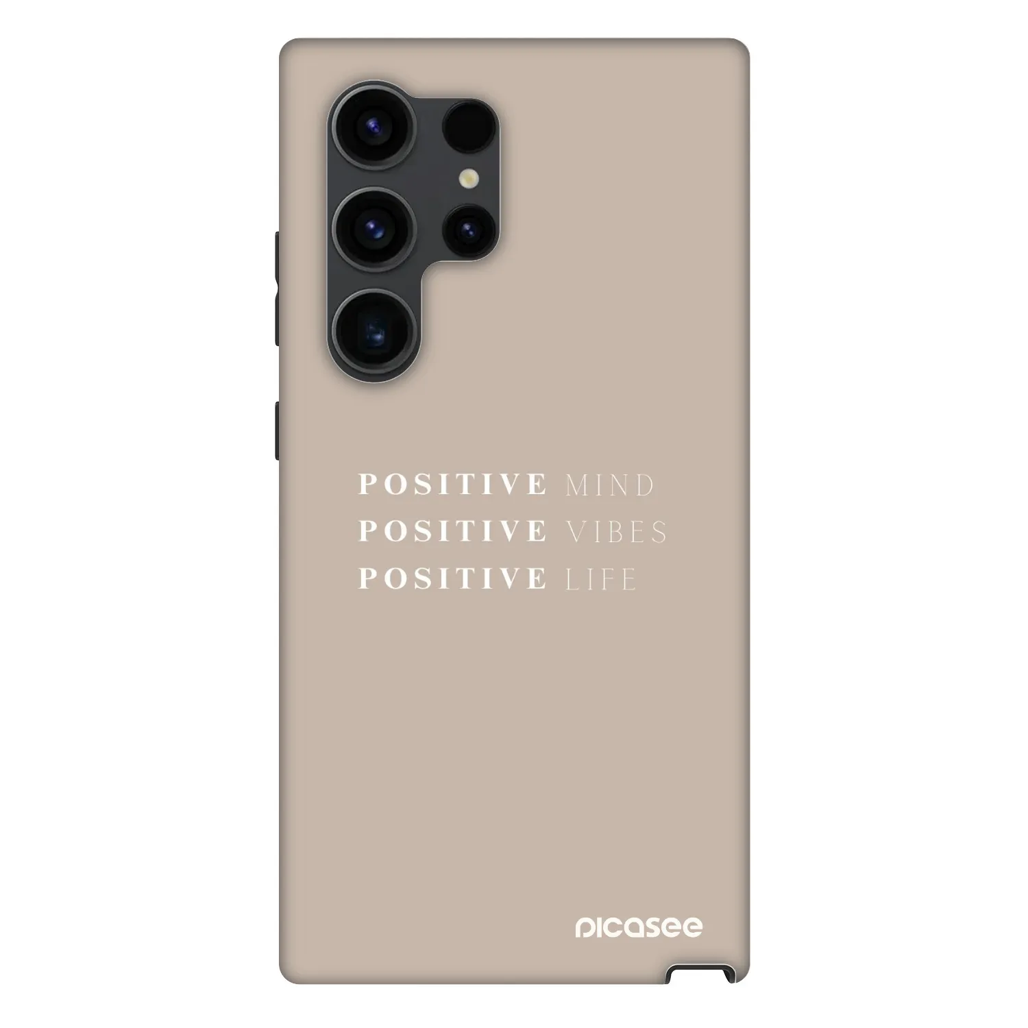 Picasee Fashion Case PowerShare pro Samsung Galaxy S24 Ultra S928B 5G - Positive Vibes