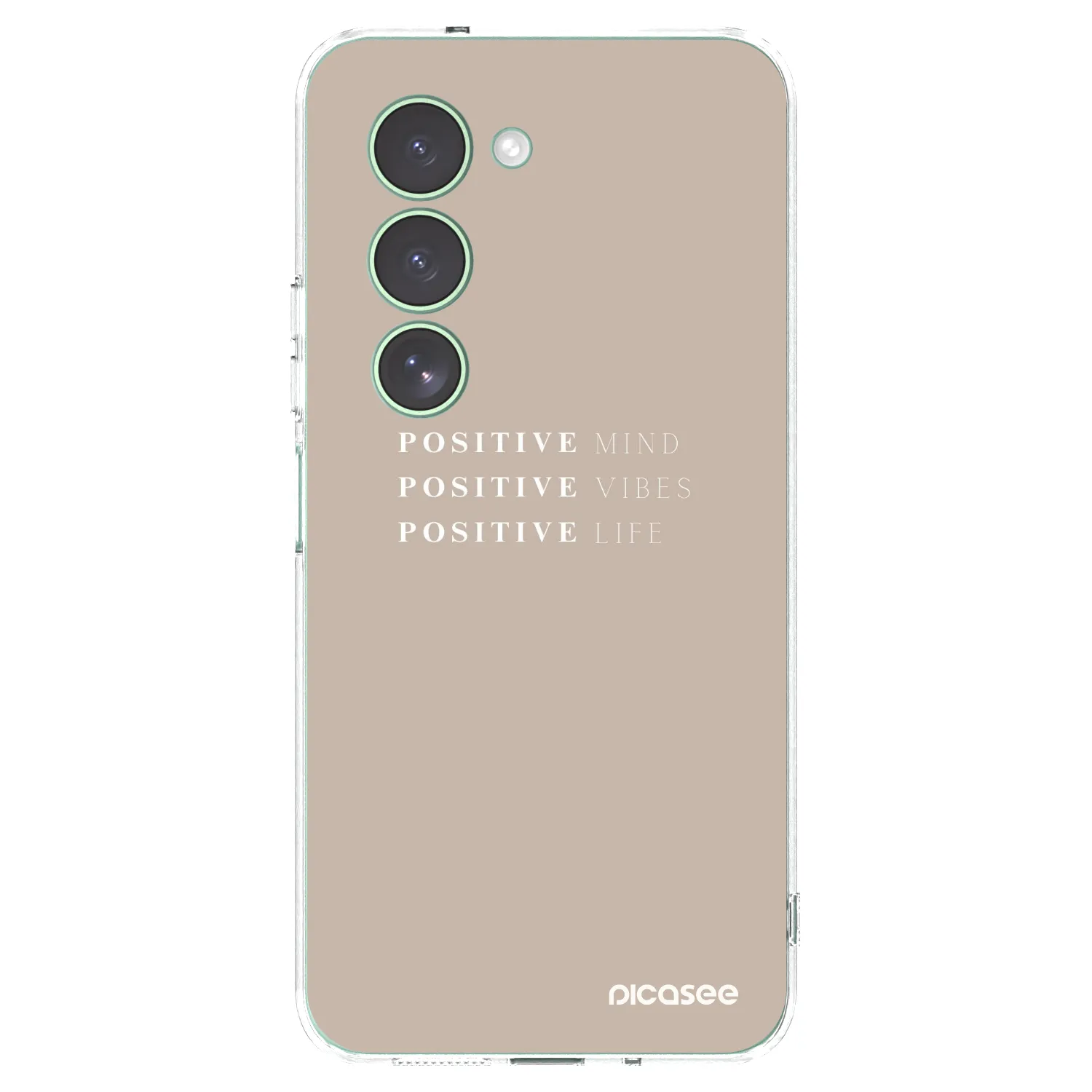 Picasee silikonowe przeźroczyste etui na Xiaomi Redmi 15 5G - Positive Vibes