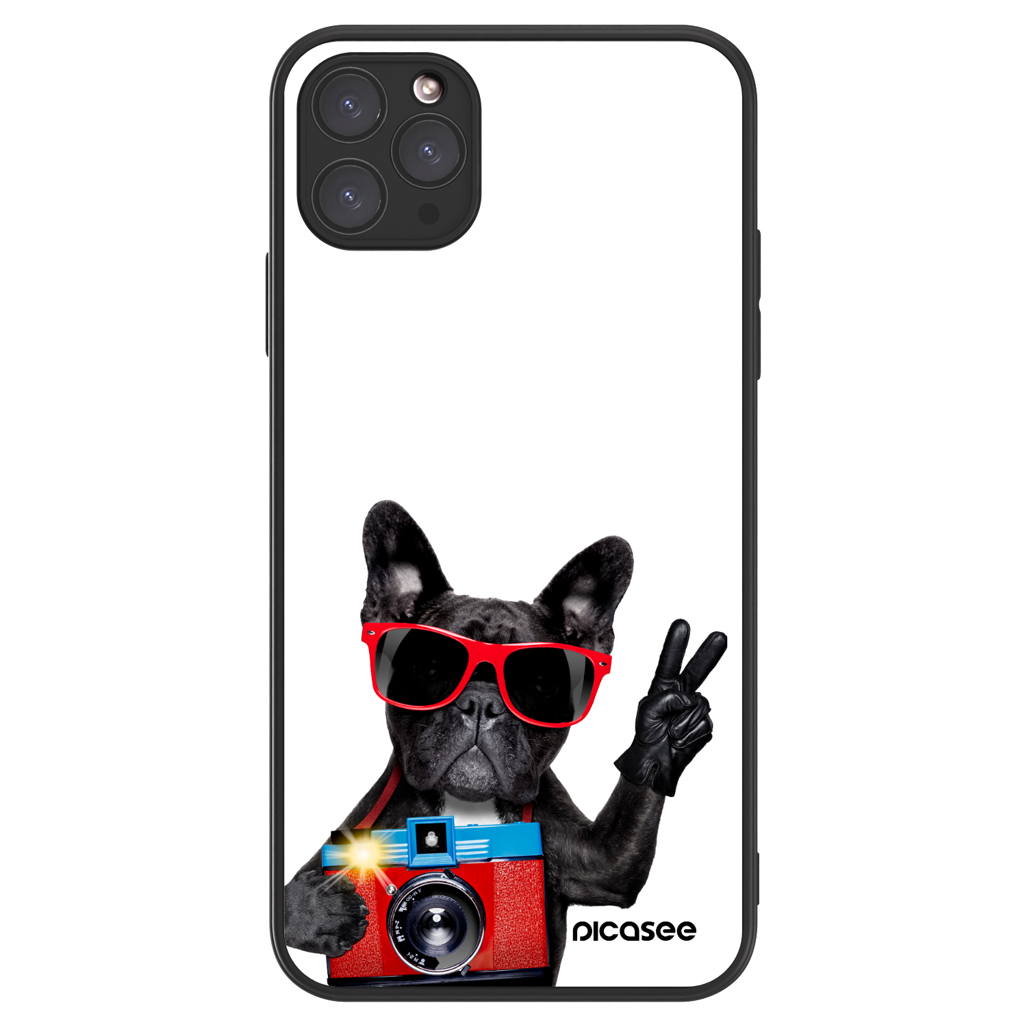 Picasee ULTIMATE CASE MagSafe pro Apple iPhone 11 Pro Max - Französische Bulldogge