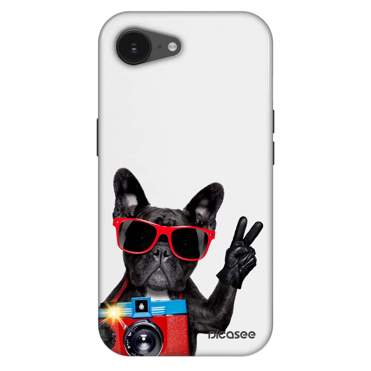 Picasee Fashion Case MagSafe na Apple iPhone 16e - Französische Bulldogge