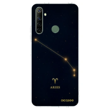 Picasee silikonowe przeźroczyste etui na Realme 6i - ARIES