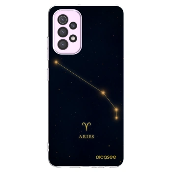 Picasee silikonowe przeźroczyste etui na Samsung Galaxy A32 5G A326B - ARIES