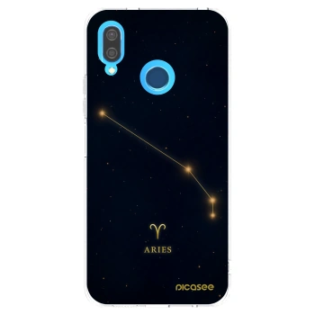 Picasee silikonowe przeźroczyste etui na Huawei P20 Lite - ARIES