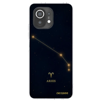 Picasee silikonowe przeźroczyste etui na Xiaomi Mi 11 - ARIES