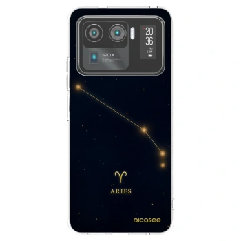 Picasee silikonowe przeźroczyste etui na Xiaomi Mi 11 Ultra - ARIES