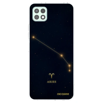 Picasee silikonowe przeźroczyste etui na Samsung Galaxy A22 A226B 5G - ARIES