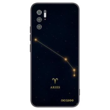 Picasee silikonowe czarne etui na Xiaomi Poco M3 Pro 5G - ARIES