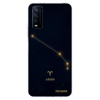 Picasee silikonowe przeźroczyste etui na Vivo Y11s - ARIES