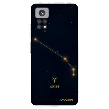 Picasee silikonowe przeźroczyste etui na Xiaomi Redmi Note 11S 4G - ARIES
