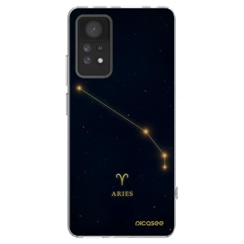 Picasee silikonowe przeźroczyste etui na Xiaomi Redmi Note 11 Pro 5G - ARIES