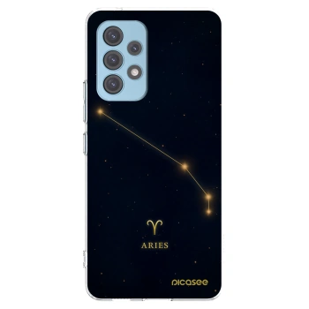 Picasee silikonowe przeźroczyste etui na Samsung Galaxy A53 5G A536 - ARIES