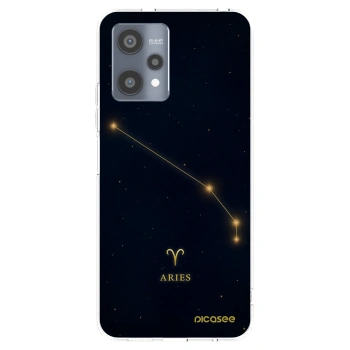 Picasee silikonowe przeźroczyste etui na Realme 9 Pro 5G - ARIES