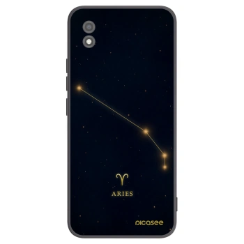 Picasee silikonowe czarne etui na Realme C11 (2021) - ARIES