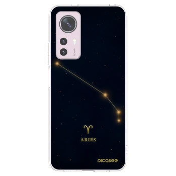 Picasee silikonowe przeźroczyste etui na Xiaomi 12 - ARIES