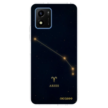 Picasee silikonowe przeźroczyste etui na Vivo Y01 - ARIES