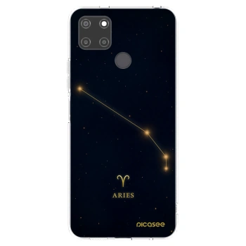 Picasee silikonowe przeźroczyste etui na Realme C21Y - ARIES