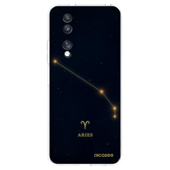 Picasee silikonowe przeźroczyste etui na Honor 70 - ARIES