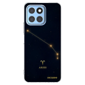 Picasee silikonowe przeźroczyste etui na Honor X6 - ARIES