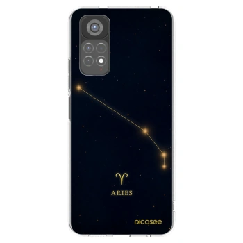 Picasee silikonowe przeźroczyste etui na Xiaomi Redmi Note 11S 5G - ARIES
