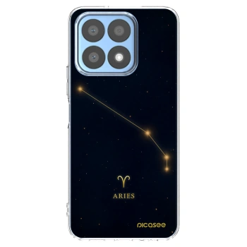Picasee silikonowe przeźroczyste etui na Honor X8a - ARIES