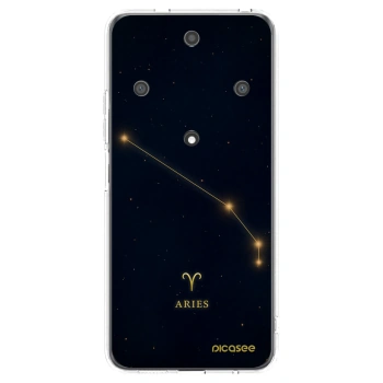 Picasee silikonowe przeźroczyste etui na Honor Magic5 Lite 5G - ARIES