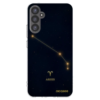 Picasee silikonowe przeźroczyste etui na Samsung Galaxy A34 5G A346B - ARIES