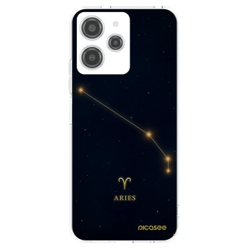 Picasee silikonowe przeźroczyste etui na Xiaomi Redmi 12 4G - ARIES