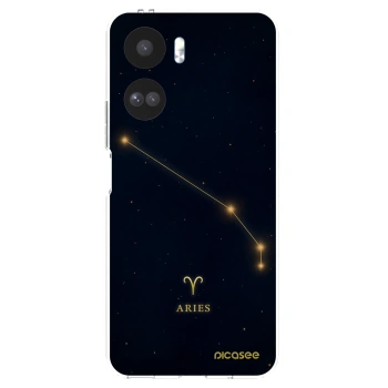 Picasee silikonowe przeźroczyste etui na Honor 90 Lite 5G - ARIES