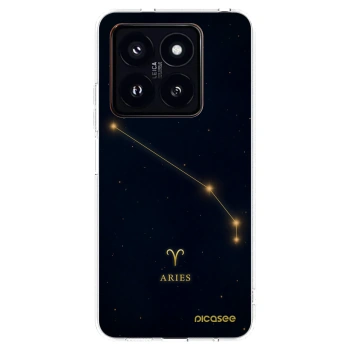Picasee silikonowe przeźroczyste etui na Xiaomi 14 Pro - ARIES