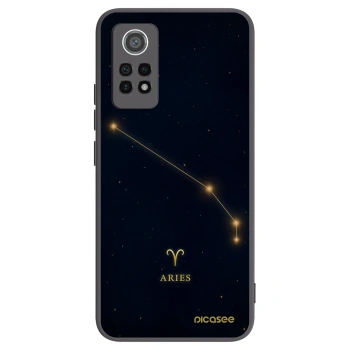 Picasee silikonowe czarne etui na Xiaomi Redmi Note 12 Pro 4G - ARIES