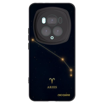 Picasee silikonowe czarne etui na Honor Magic6 Pro - ARIES